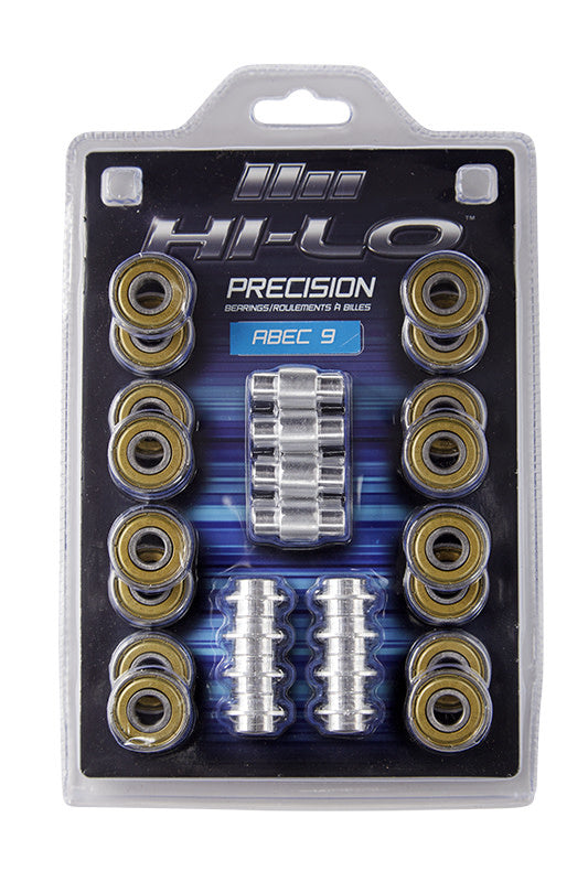 Bauer HI-LO ABEC 9 608 Bearings
