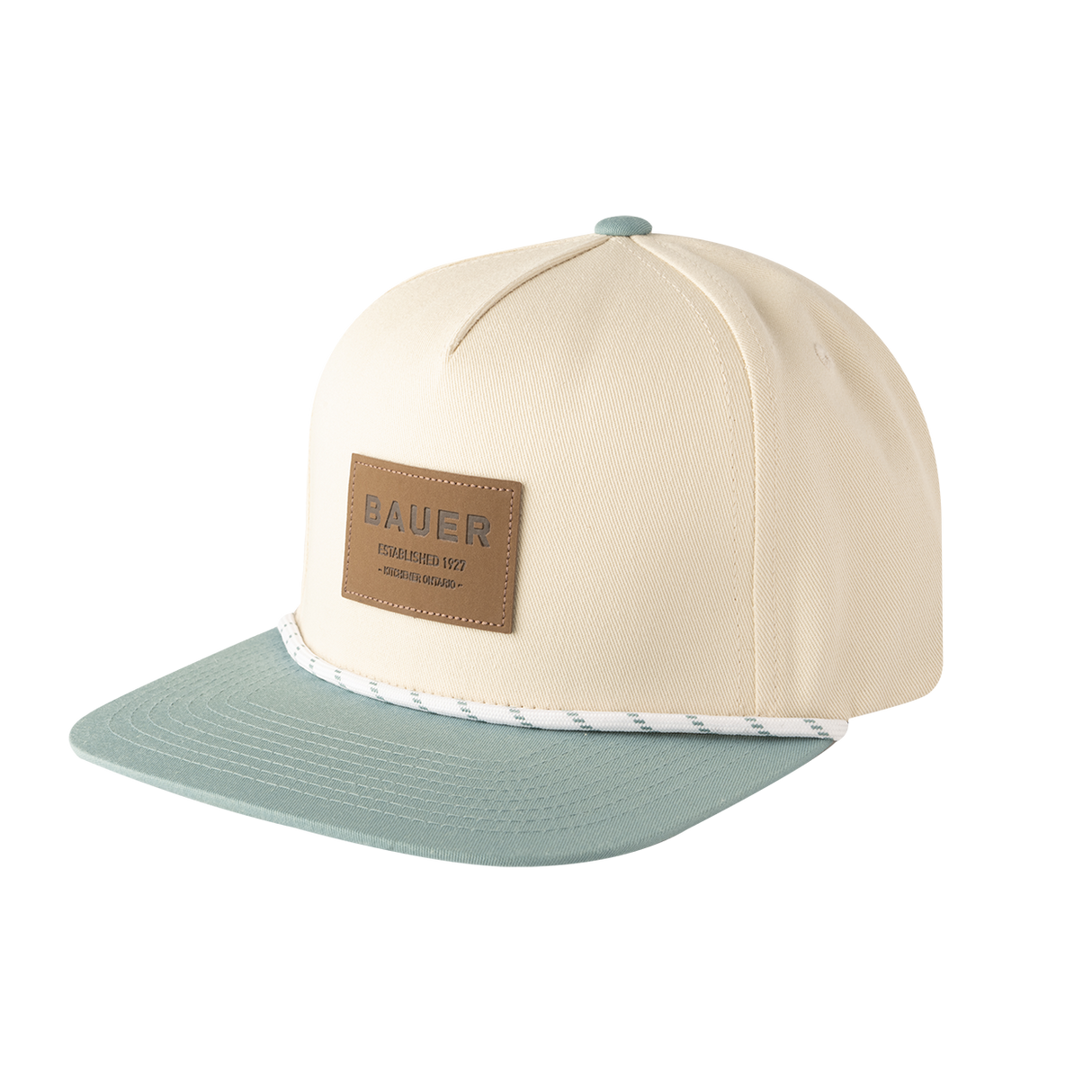 Bauer Snapback with Rope - Lt Tan
