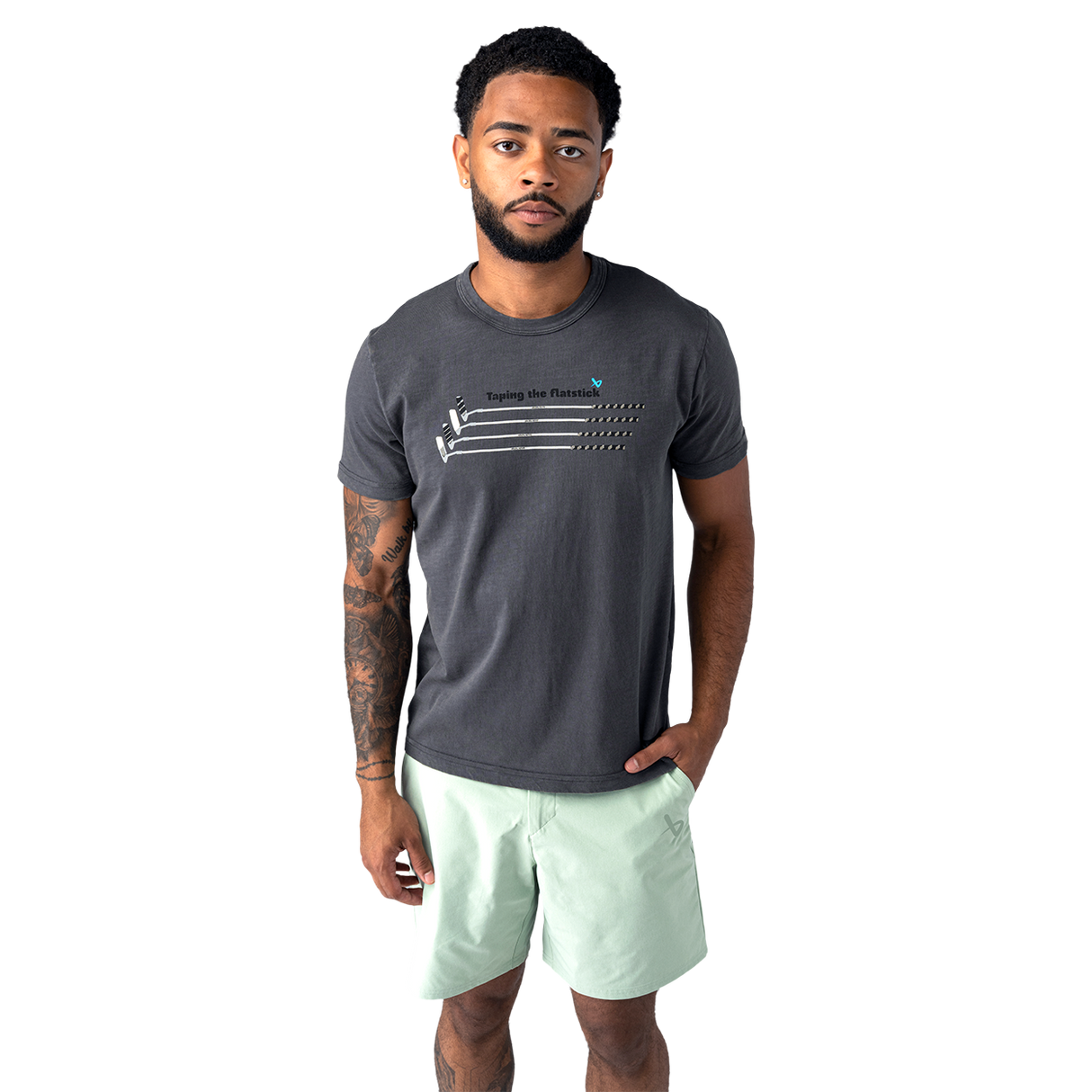 Bauer Golf Graphic Tee - Grey - Senior