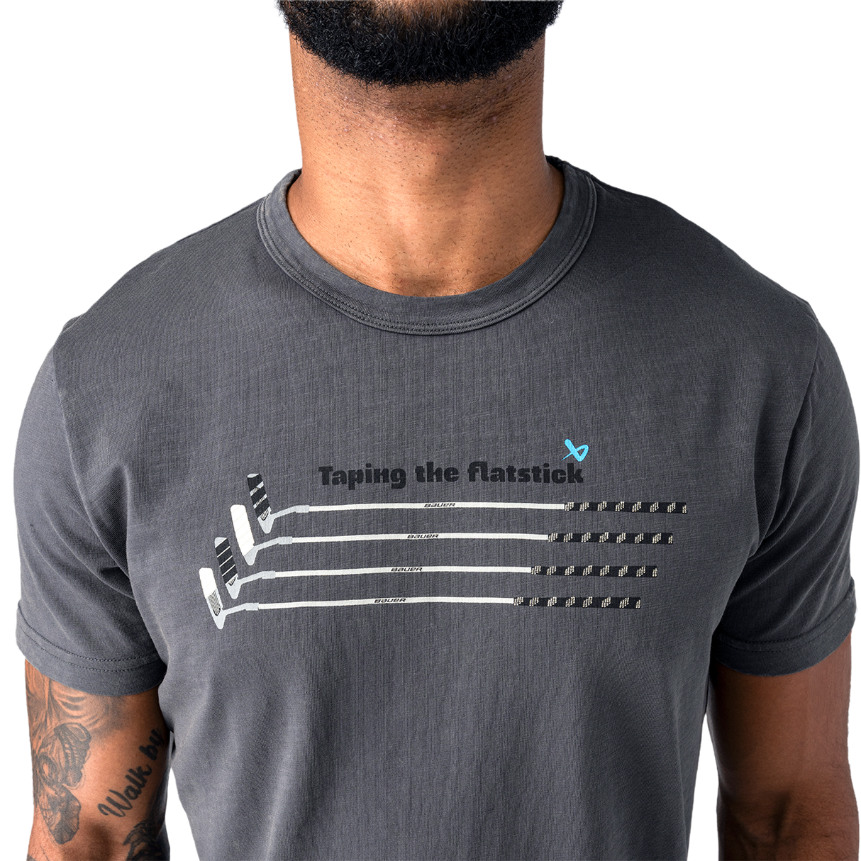 Bauer Golf Graphic Tee - Grey - Senior