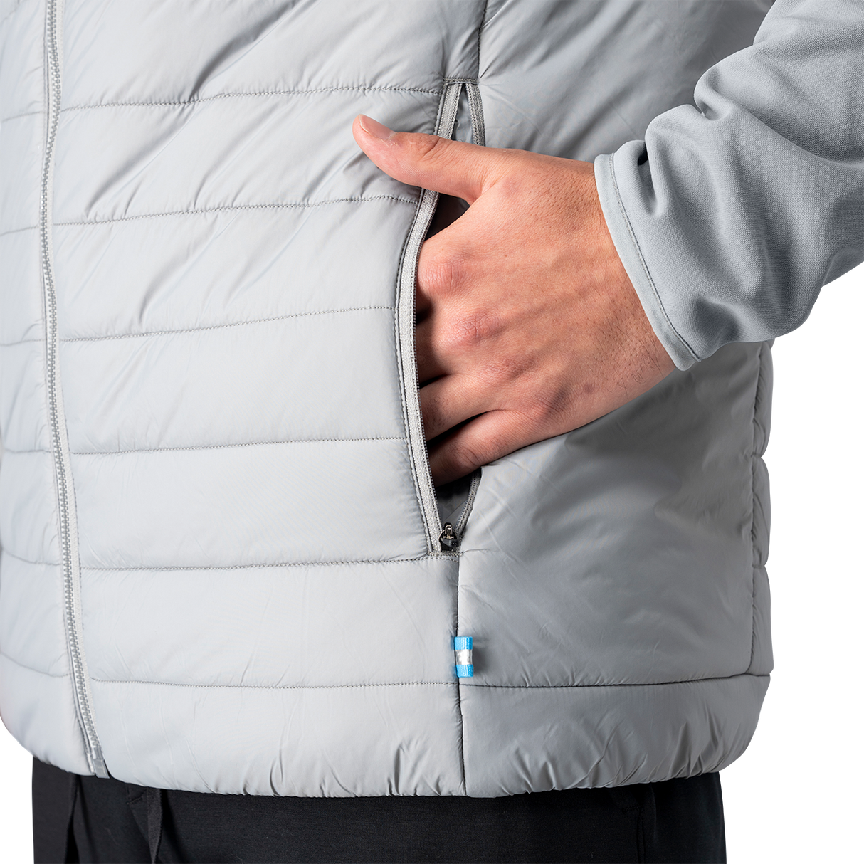 Bauer Travel Hybrid Jacket - Grey - Senior