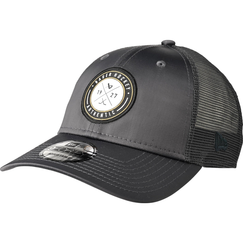 Bauer New Era 9Forty Patch Cap - Grey