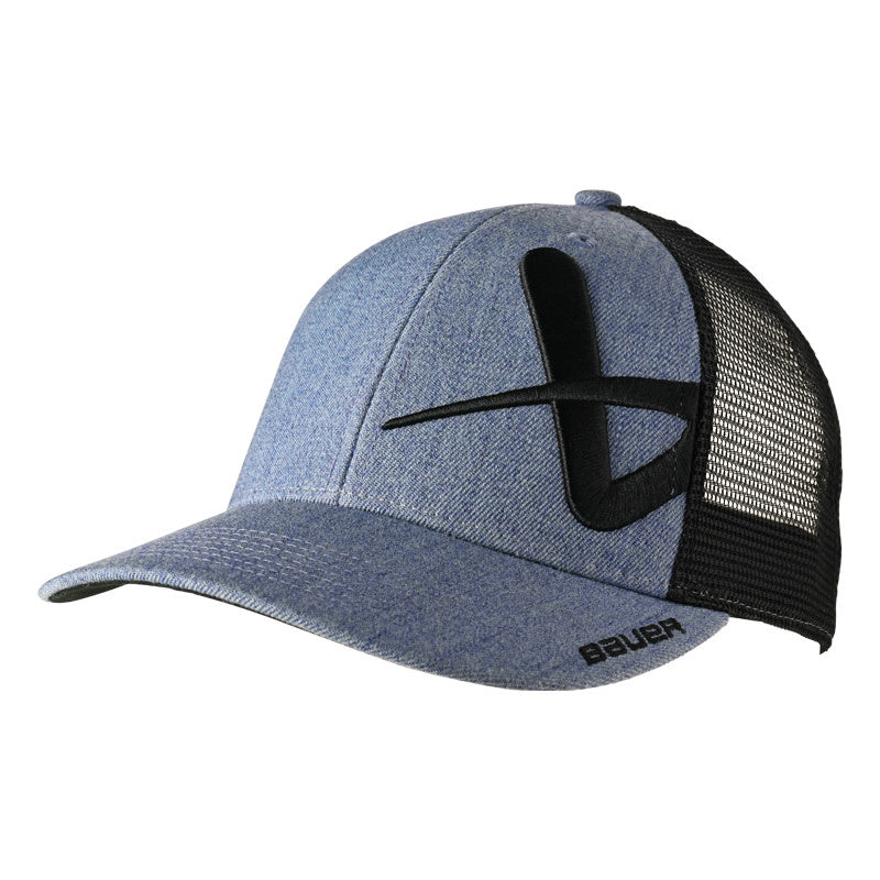 Bauer Icon Core Snapback Cap - Blue