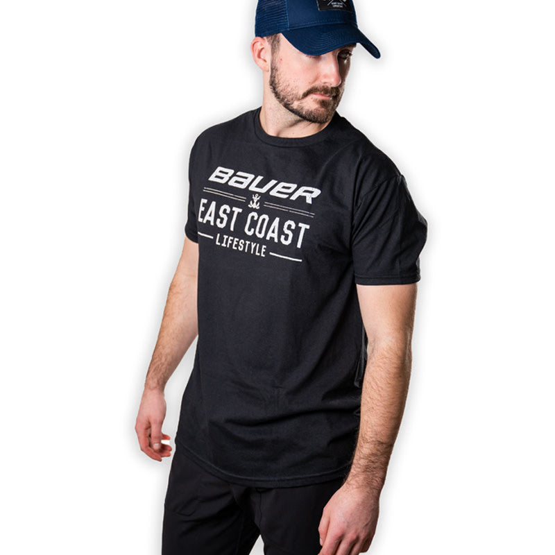 Bauer East Coast Lifestyle Collab Tee - Senior - Black