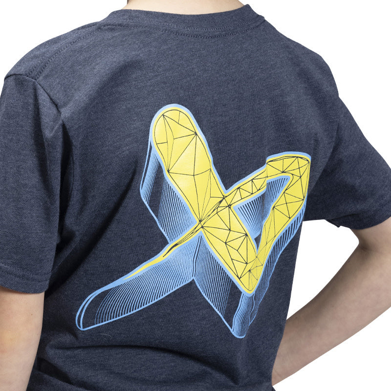 Bauer Exploded Icon Tee - Youth - Blue