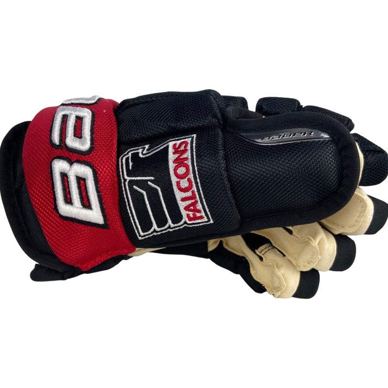 Falcons Bauer Custom Team Vapor Pro Hockey Glove - Senior