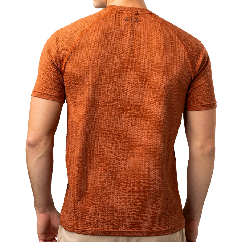Bauer S24 FLC Textured Tech Tee - Senior - Clay
