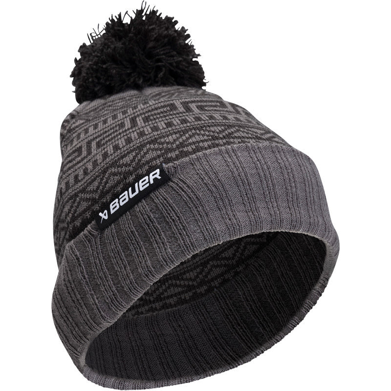 Bauer New Era Intarsia Pom - Black