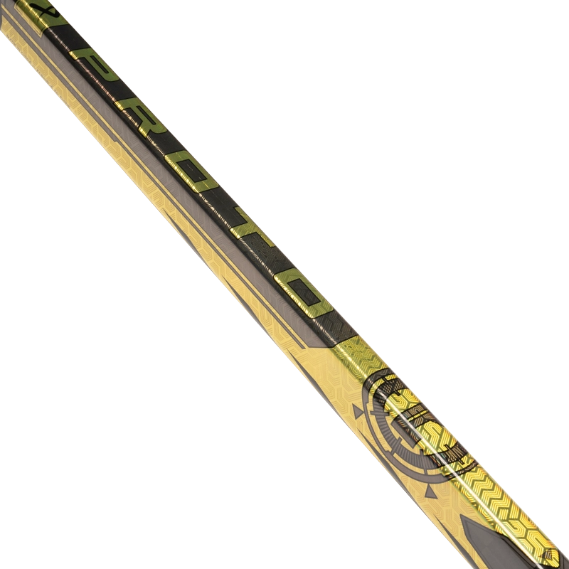 Bauer PROTO R Grip One Piece Stick - GOLD - Junior - 50 Flex