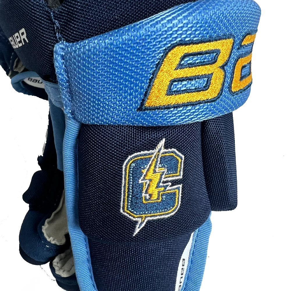 Chargers - Bauer Team Vapor Elite Hockey Glove - Youth