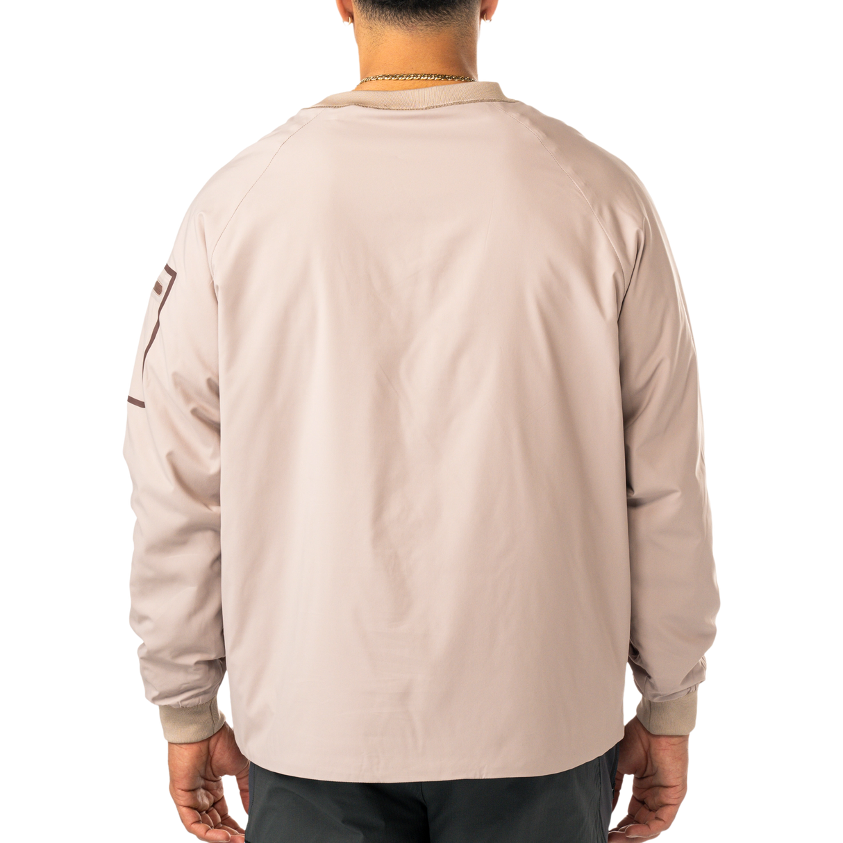 Bauer Filled Crewneck - Senior - Light Taupe