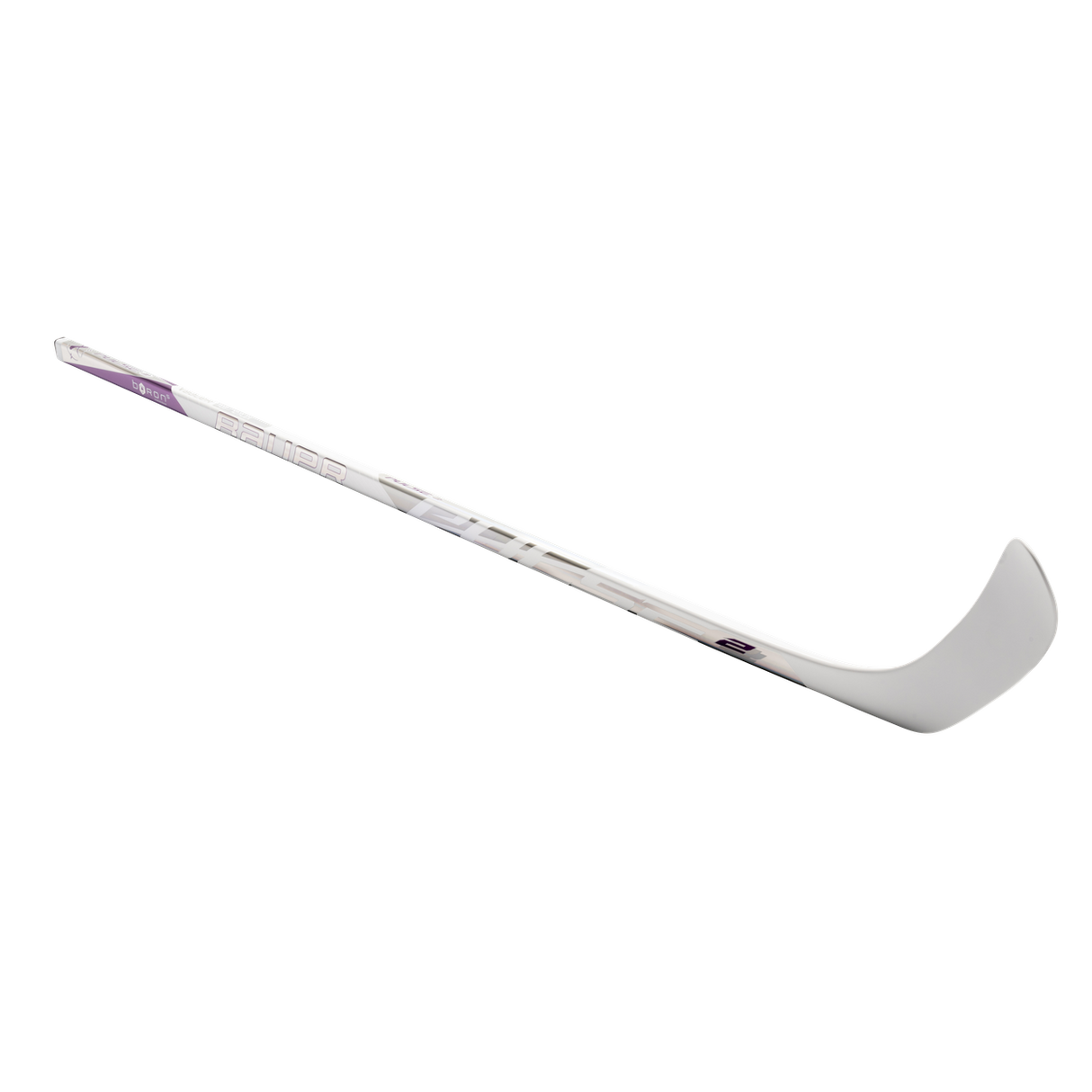 Bauer Pulse2 One Piece Stick - WHITE - Junior - 40 Flex