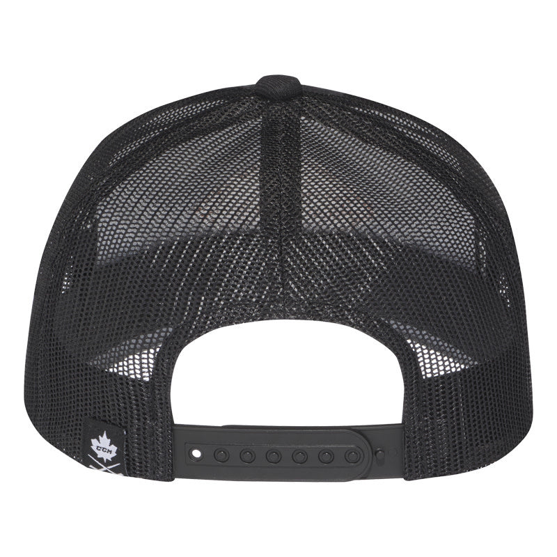 CCM All Outside Meshback Trucker Cap - Black