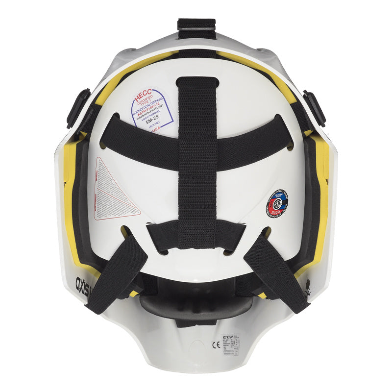 CCM AXIS A1.5 Goal Helmet - Custom Decal - Youth