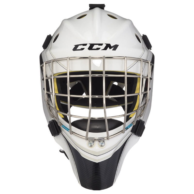 CCM AXIS A1.5 Goal Helmet - Custom Decal - Youth