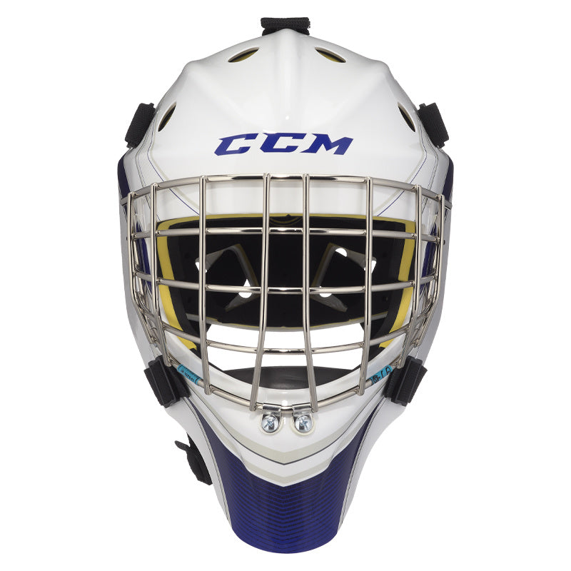 CCM AXIS A1.5 Goal Helmet - Custom Decal - Junior