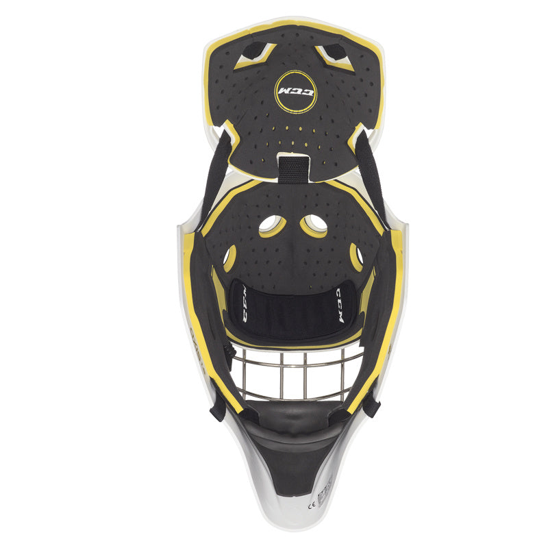 CCM AXIS A1.5 Goal Helmet - Custom Decal - Youth