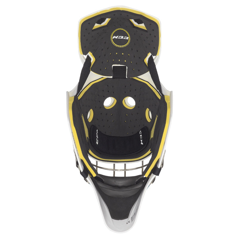 CCM AXIS A1.5 Goal Helmet - Custom Decal - Junior