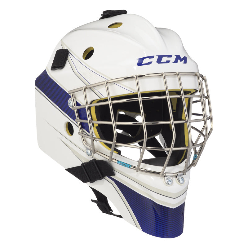 CCM AXIS A1.5 Goal Helmet - Custom Decal - Junior