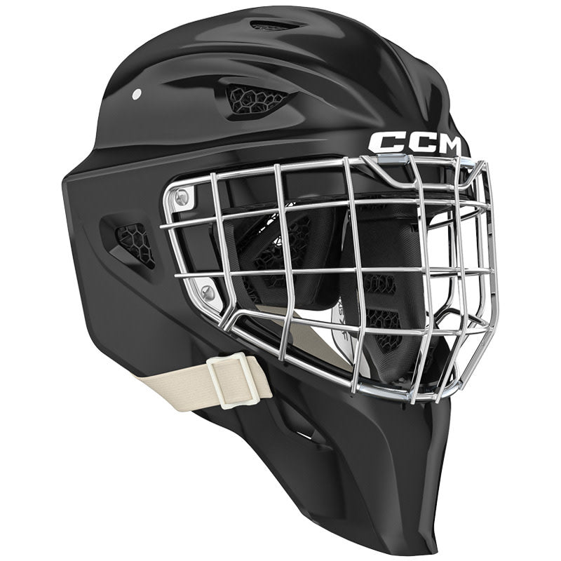 CCM AXIS F9 Goal Helmet - Black