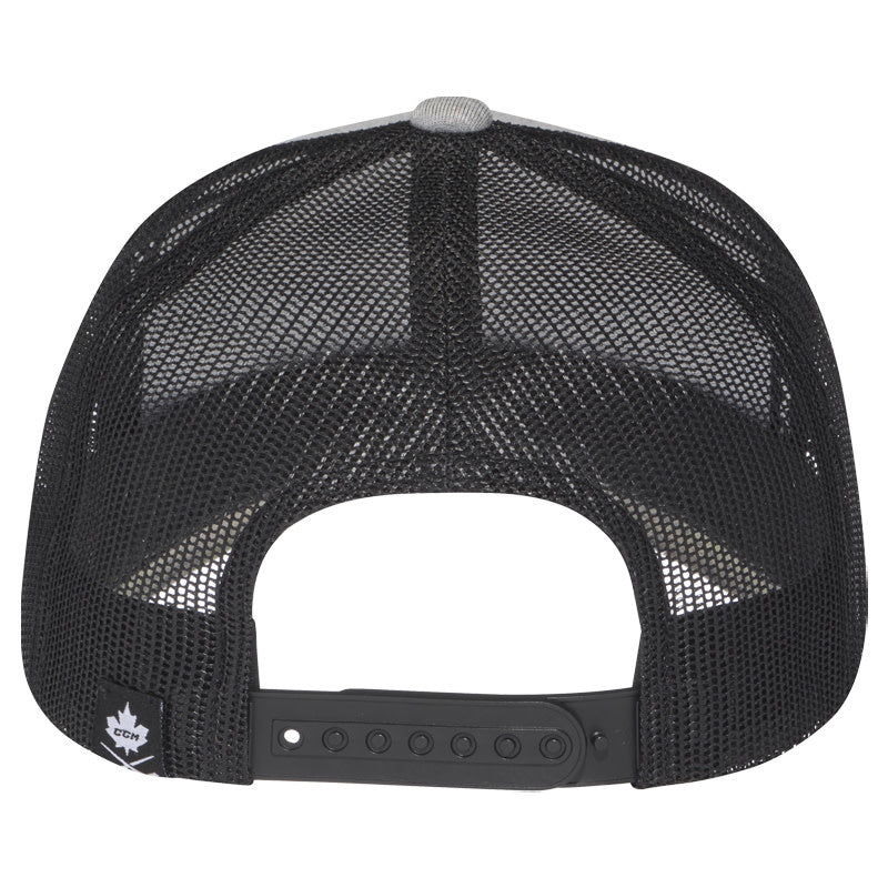 CCM Camo Meshback Trucker Cap - Army Grey