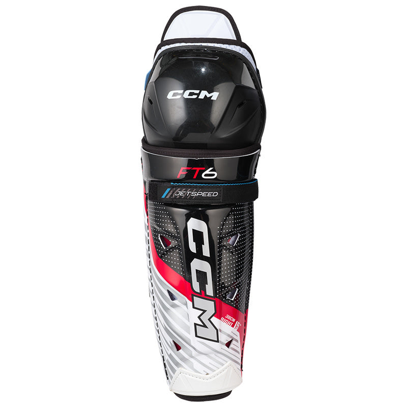 CCM JetSpeed FT6 Shin Guard - Junior