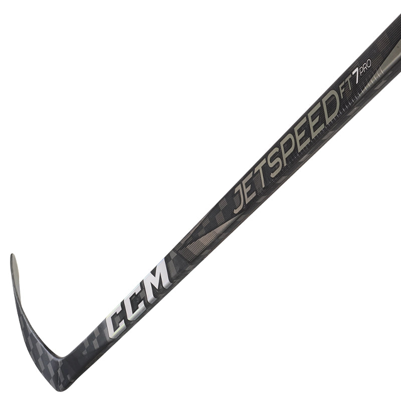 CCM JetSpeed FT7 Pro One Piece Stick - CHROME - Junior