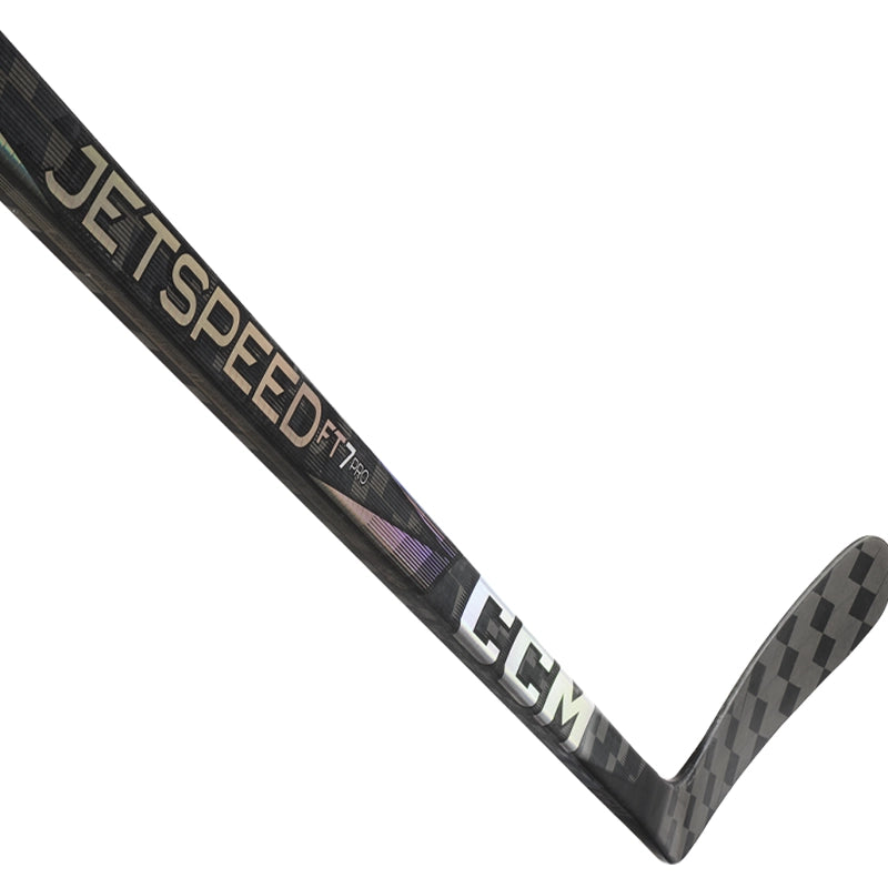 CCM JetSpeed FT7 Pro One Piece Stick - CHROME - Junior