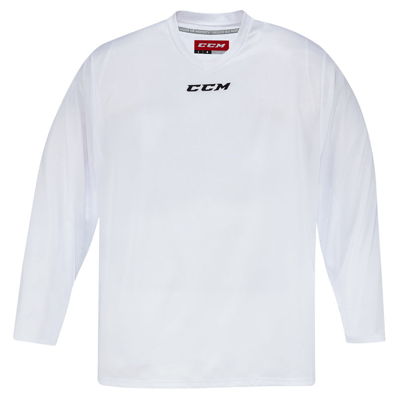 CCM 5000 Practice Jersey - White - Senior