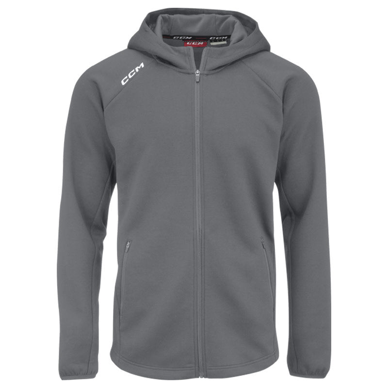 CCM Premium Tech Fleece Full Zip Hoodie - Senior