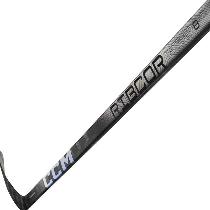 CCM Ribcor Trigger 8 Pro One Piece Stick - CHROME - Intermediate