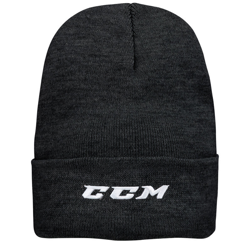 CCM Team Cuffed Watch Knit Beanie - Black