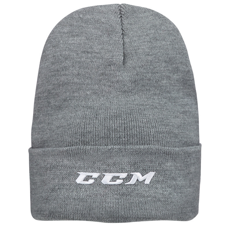CCM Team Cuffed Watch Knit Beanie - Dark Grey
