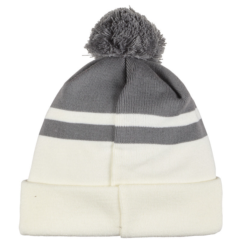 CCM Team Pom Knit with Fleece Liner - Dark Heather Grey