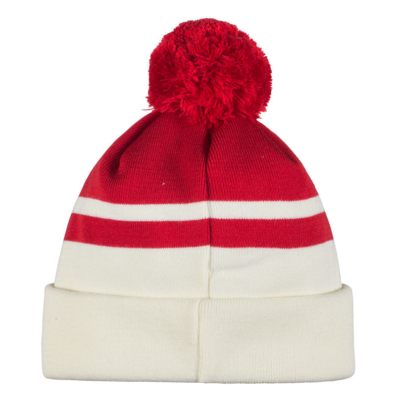 CCM Team Pom Knit with Fleece Liner - Red