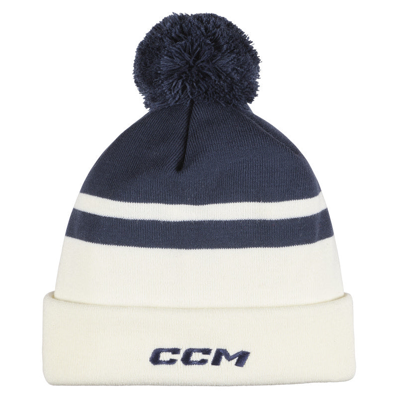 CCM Team Pom Knit with Fleece Liner - True Navy