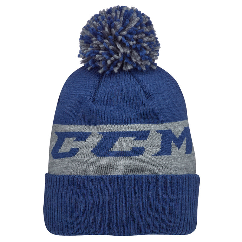CCM Team Fleece Pom Knit - Dark Blue