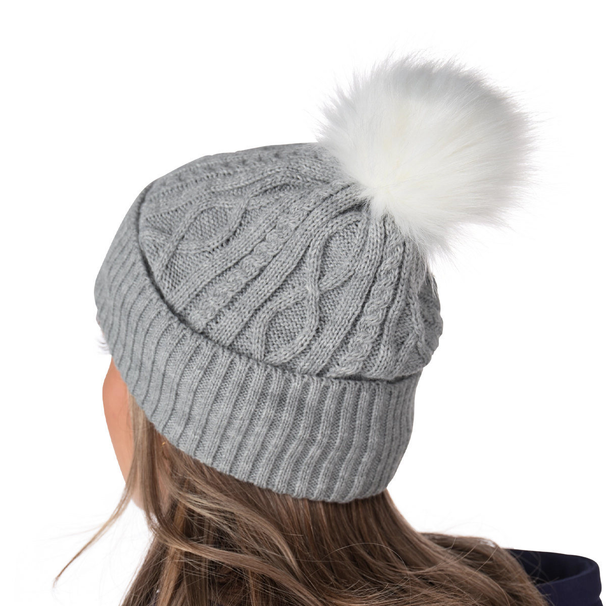 CCM Barbie Hockey Pom Knit - Grey