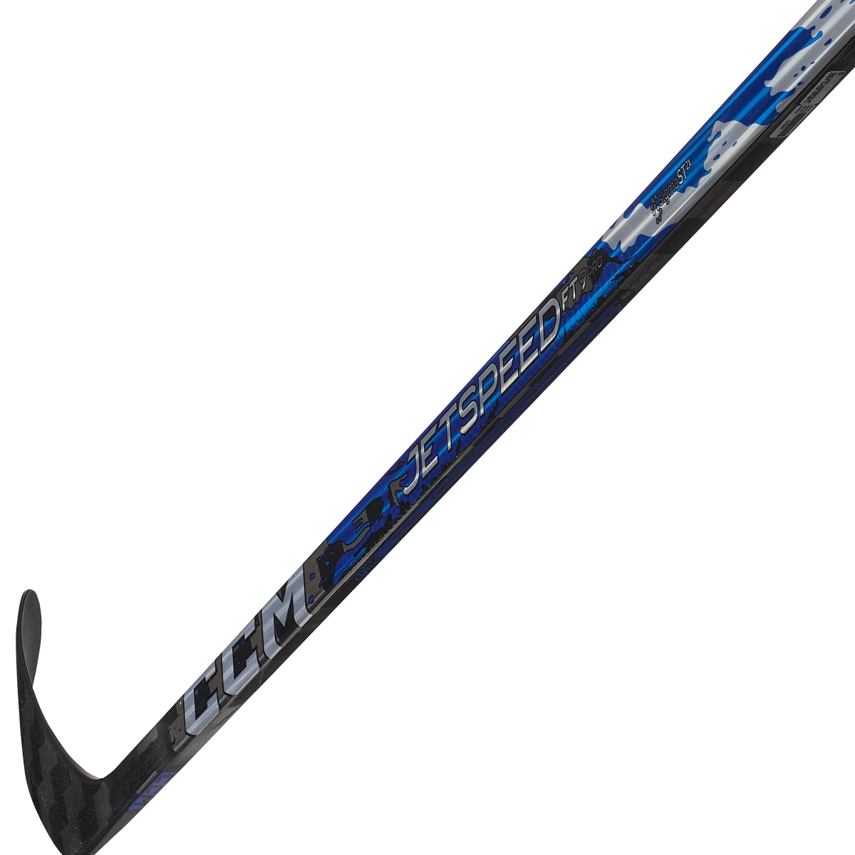 CCM JetSpeed FT9 Pro One Piece Stick - BLUE - Youth
