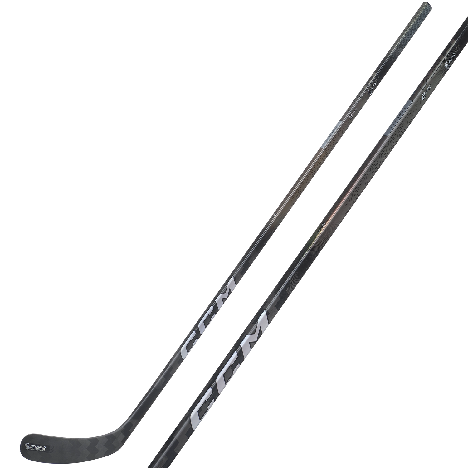 CCM JetSpeed FT8 Pro One Piece Stick - CHARCOAL - Junior