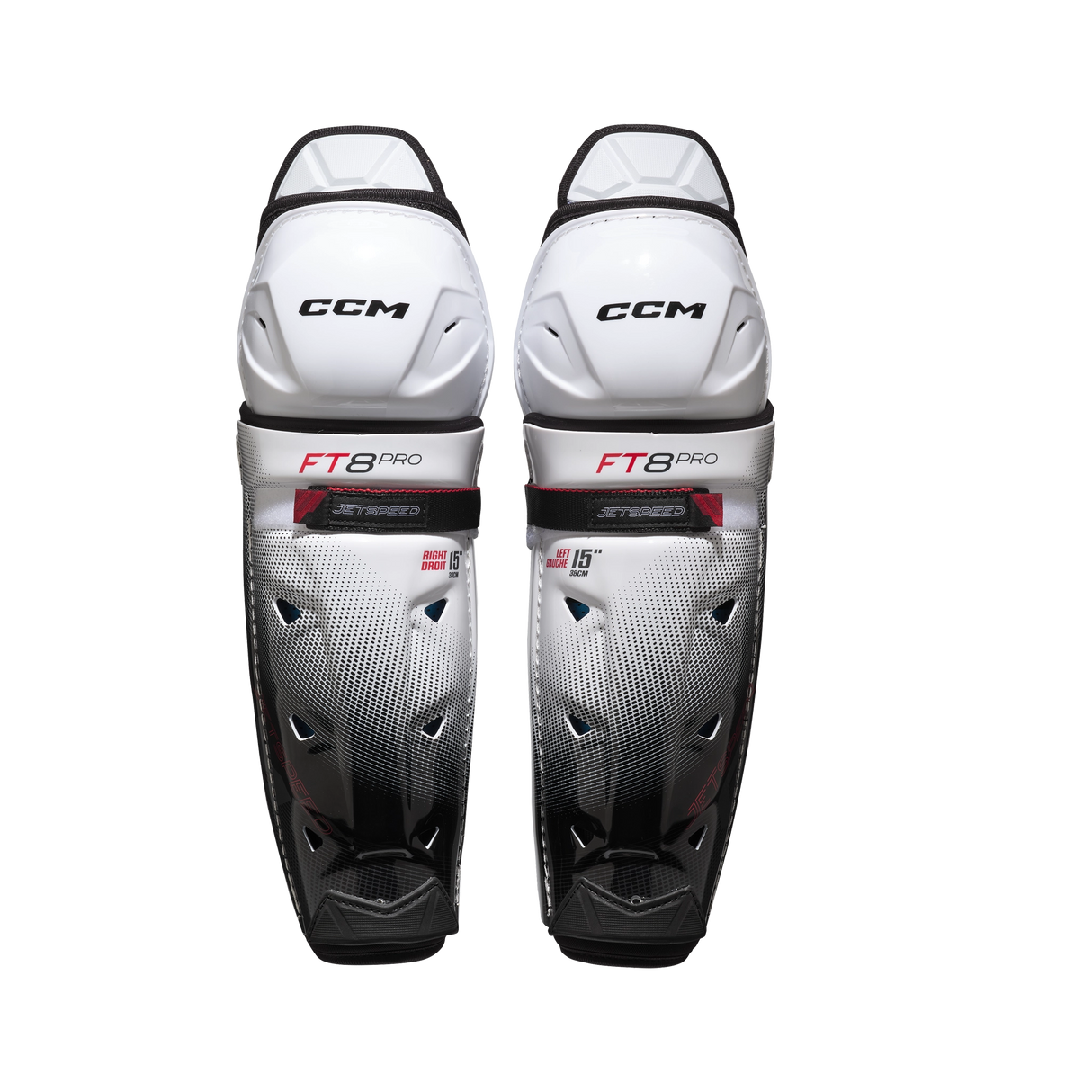 CCM JetSpeed FT8 Pro Shin Guard - Junior