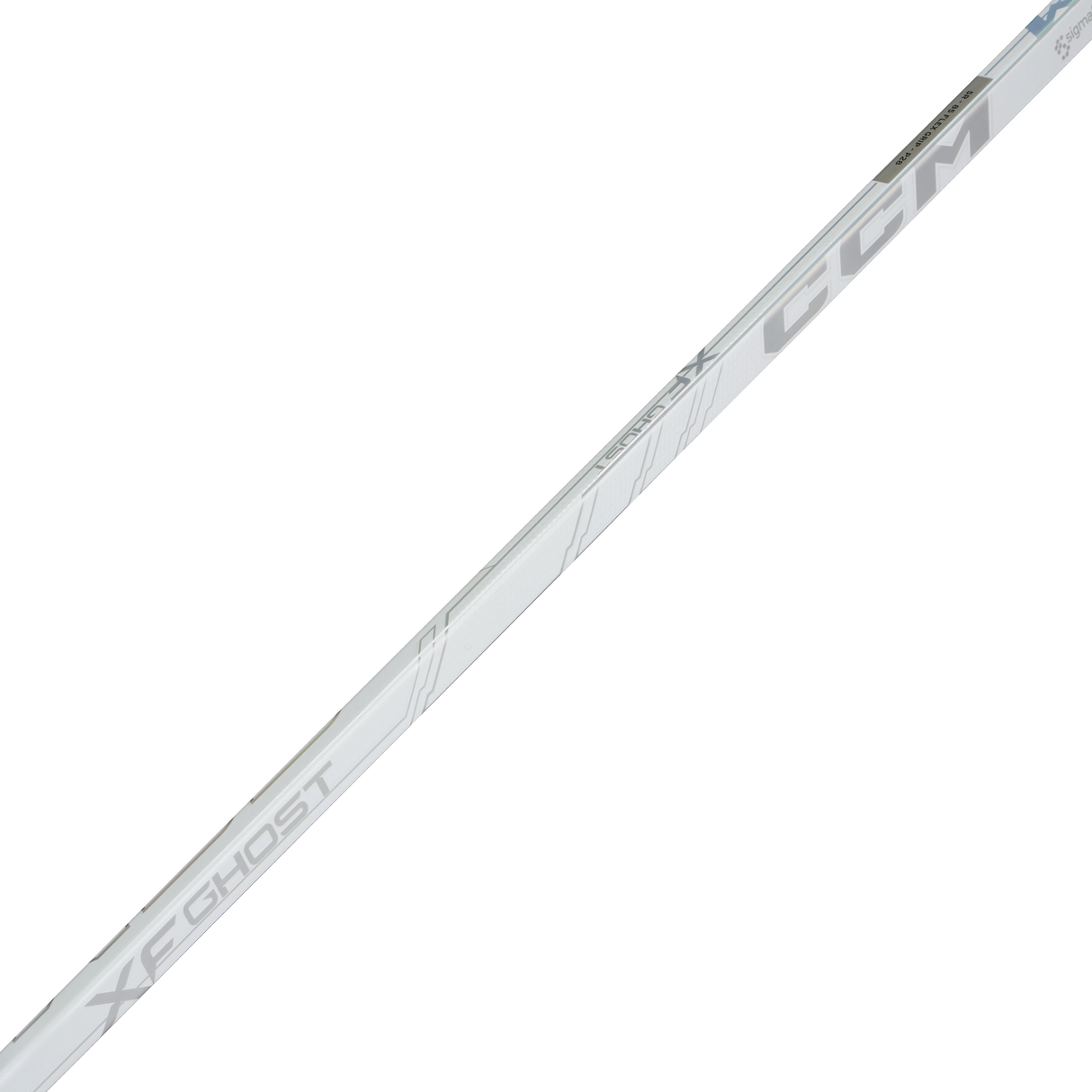 CCM Tacks XF Ghost One Piece Stick - WHITE - Senior