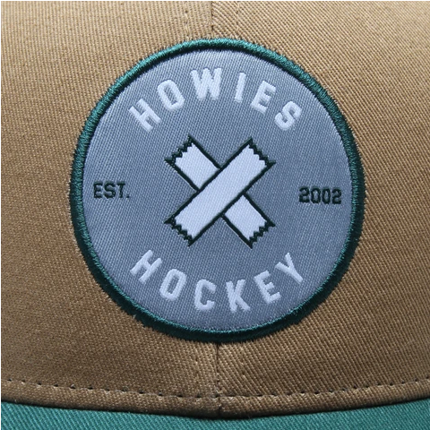 Howies Hockey - Lid - The Cross Check - Green/Brown