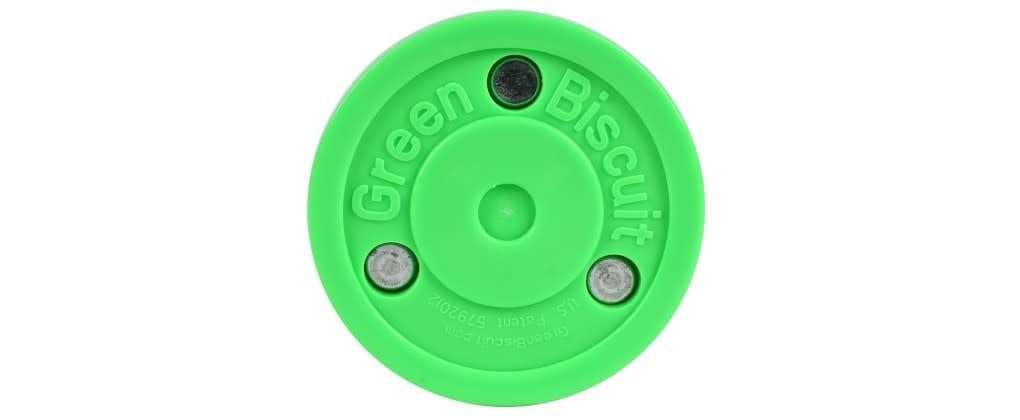 Green Biscuit - Original Dry Land Off Ice Training Puck - Green