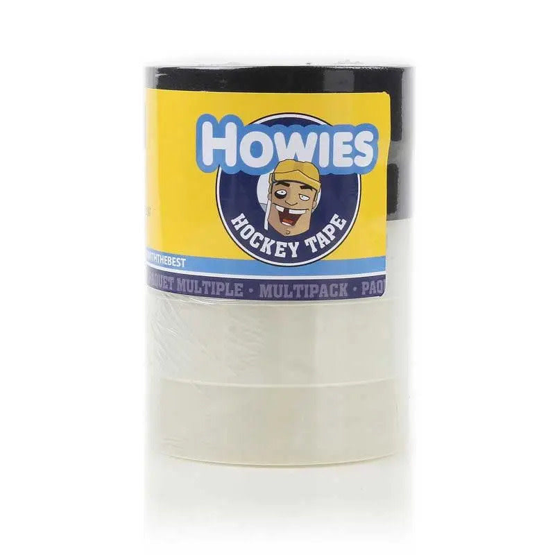 Howies Hockey Tape 5-Pack - 2/Black & 3/Clear