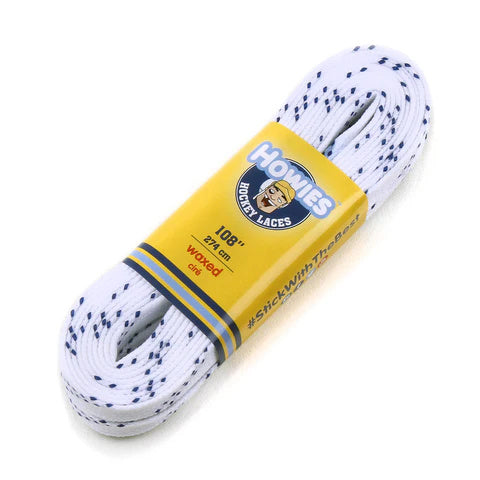 Howies Hockey Waxed Hockey Lace - White