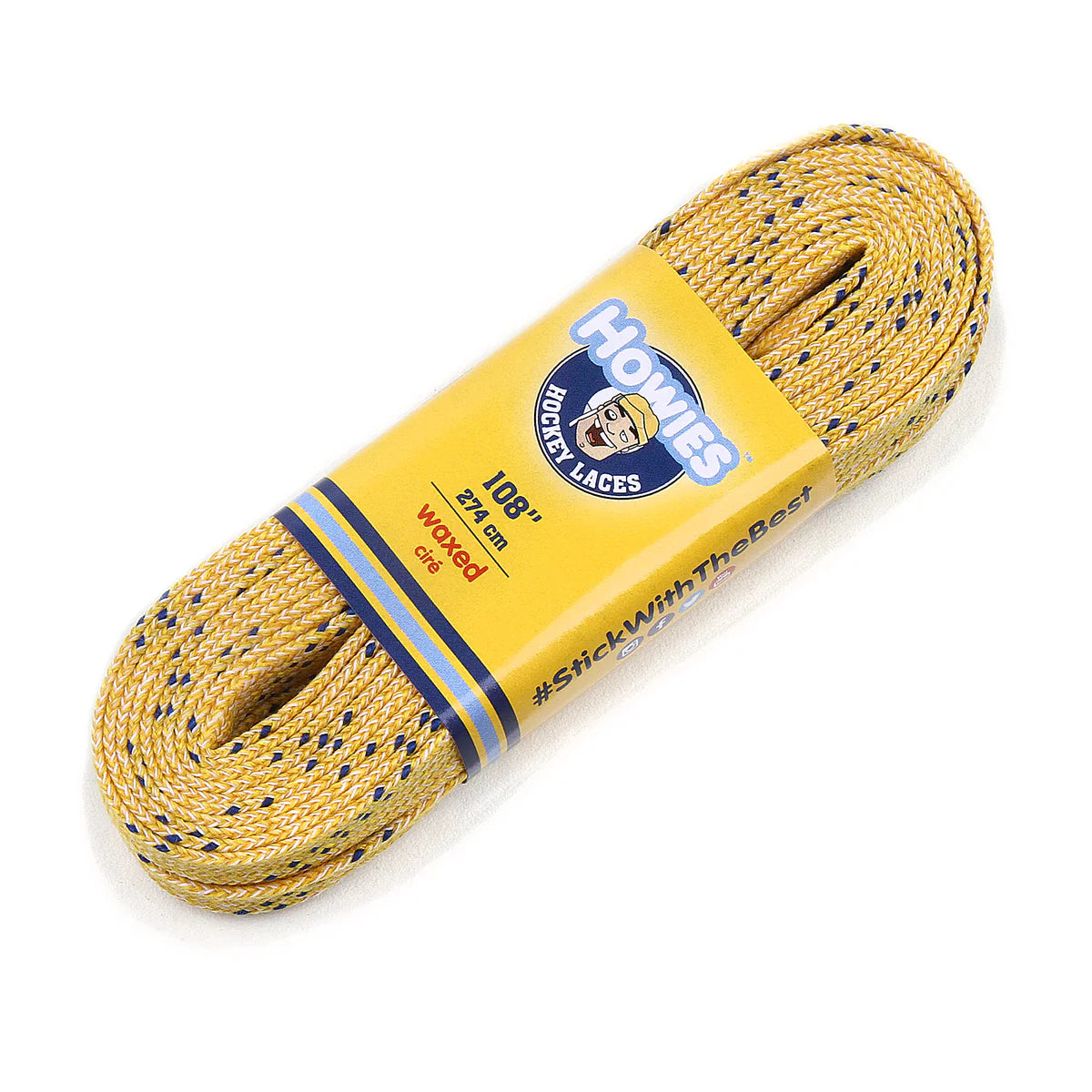 Howies Hockey Waxed Hockey Lace - Yellow