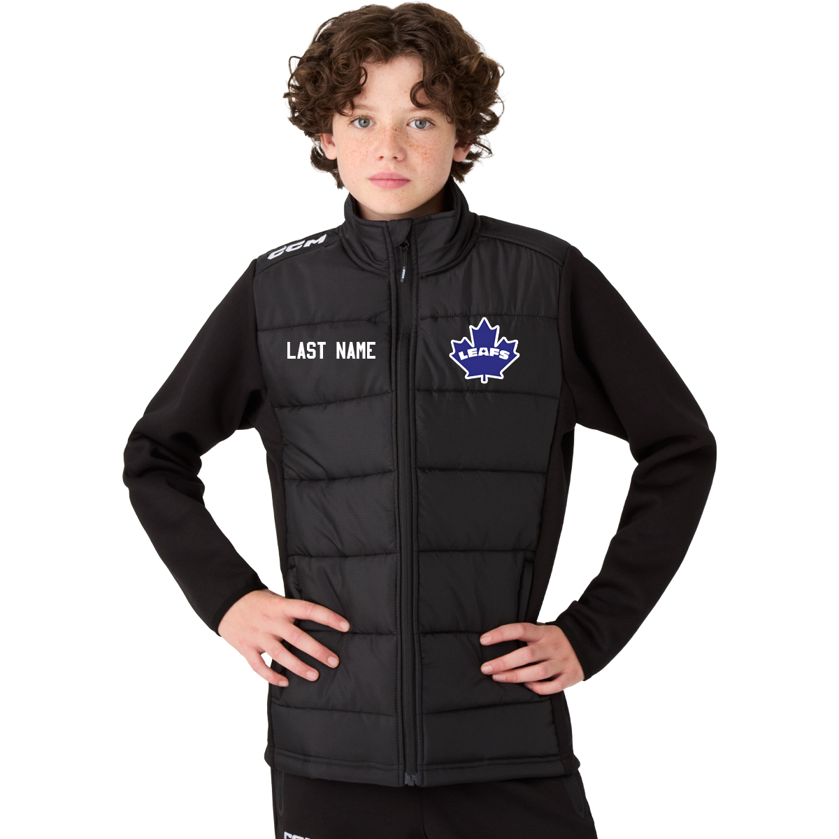 Leafs - CCM Hybrid Quilted Jacket