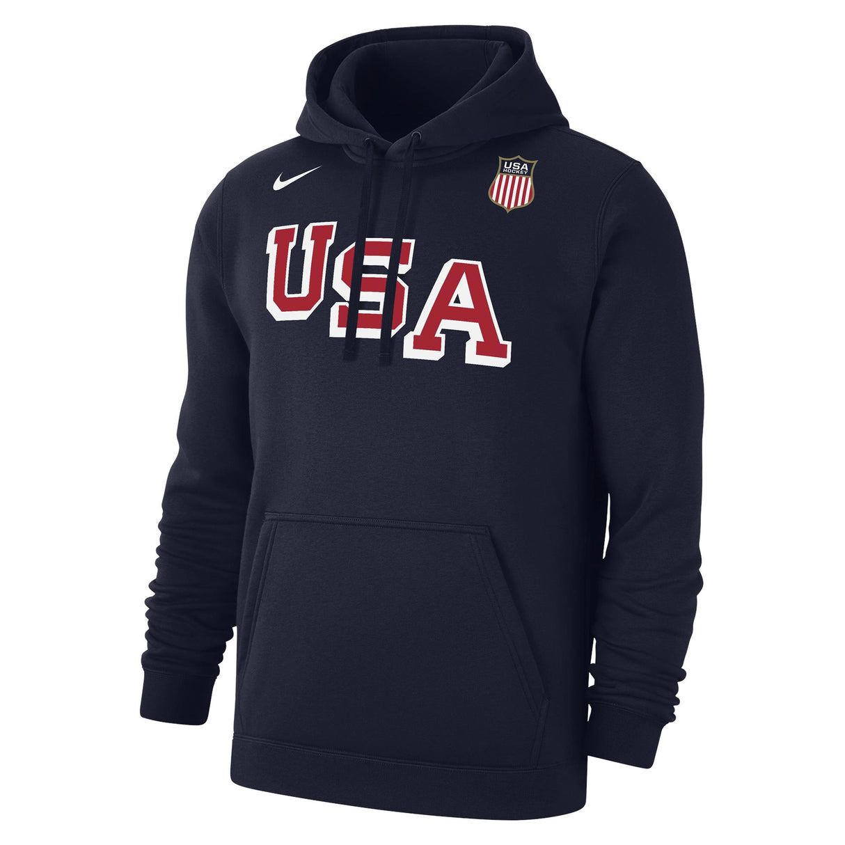 Team USA - Club Fleece PO Hoodie - Navy - Men's