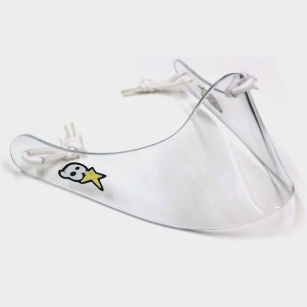 Brian's Pro Lexan Throat Guard - V Design - Senior